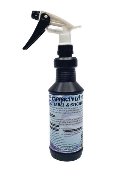 Apex Yapışkan İzi Sökücü 500 ml – Etiket Sökücü Sprey, Bant ve Folyo Yapışkan Temizleyici