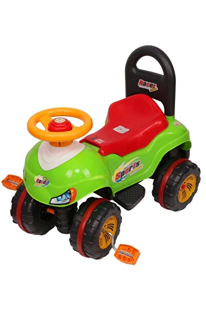Genel Markalar Çocuk Bisikleti İlk Arabam Pedallı Direksiyonlu - Yeşil