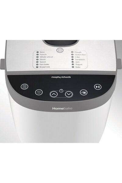 morphy richards Masina de paine Morphy Richards 502001, 600W, 14 programe, 3 grade de rumenire, 1 kg, Inox
