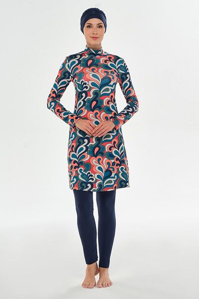 MARESİVA Viya Long Sleeve Hijab Swimsuit 2103