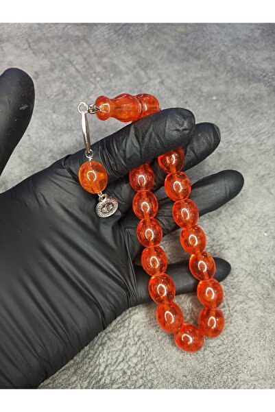 Mos Tespih Şak Şak Mascot Powder Amber Prayer Beads