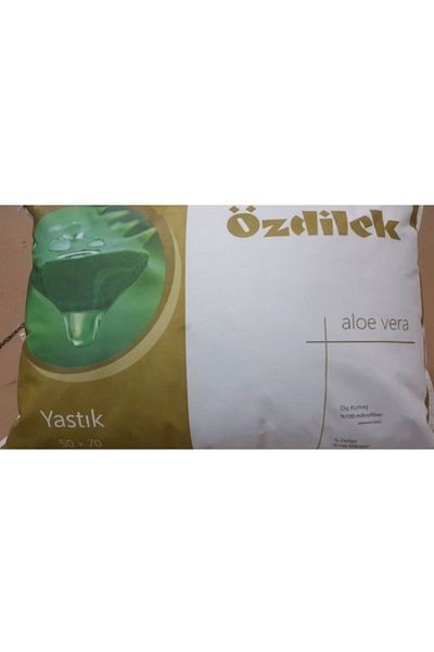 Özdilek Aloe Vera Memory Foam Kissen 50x70 cm, Atmungsaktives Orthopädisches Bettkissen Nackenkissen