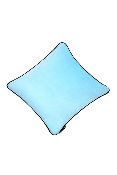Ju Yaratıcı Tasarım Throw Pillow Pillow Case with Black Piping on the Edge Bl...