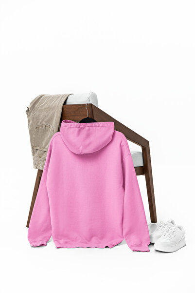 SVART WEAR Premium ροζ φούτερ με κουκούλα