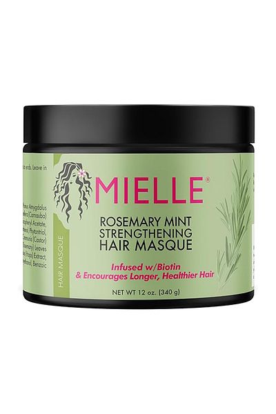 MIELLE Rosemary Mint Strength Hair Masque, 340 Gm