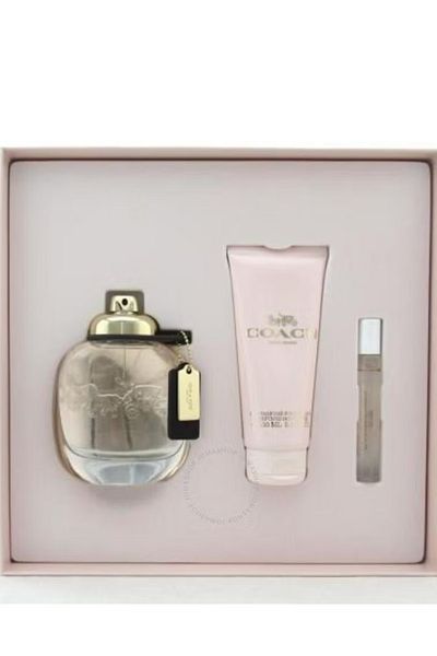 Coach New York Set (Eau de Parfum 90 ml + 7.5 ml + 100 Body Lotion) 90ml+7.5ml+100ml