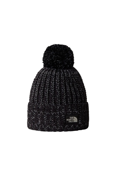 THE NORTH FACE Černá zimní čepice The North Face Cozy Chunky Cabin Beanie