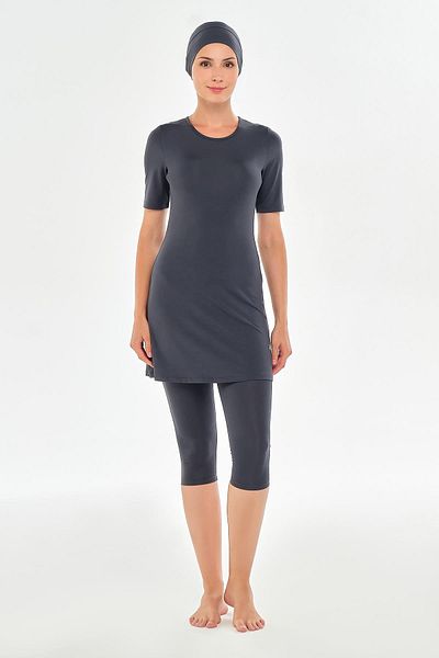 MARESİVA Walt Battal Short Sleeve Hijab Swimsuit 2606-P
