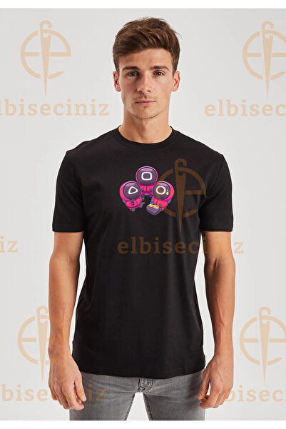 VİZYON İKRA Unisex SQUID GAME Παιδικό Αγαπημένο Μπλουζάκι Ζευγαριού - Τιμή Εν...