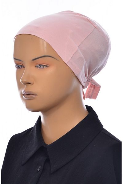 DM ONLINE Miss Silk Seamless Powder Combed Cotton Bonnet