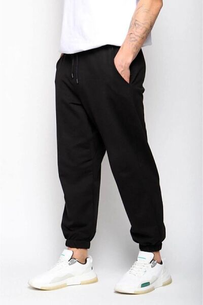 EYAX MODA Men's Oversize Seasonal Plus Size Sweatpants