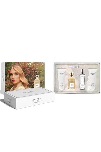 Carlotta 5-piece gift set of Russian Rose perfume