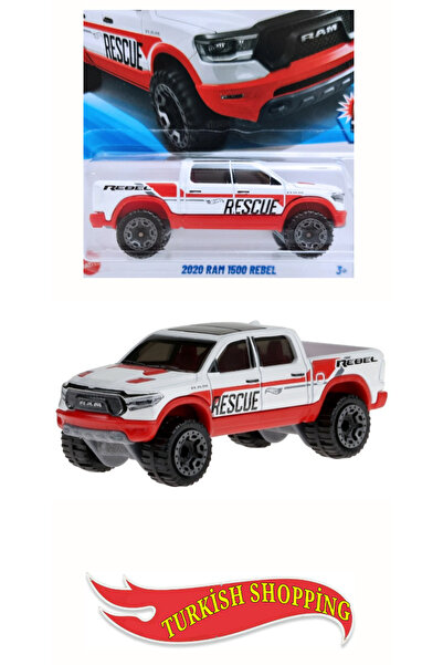 HOT WHEELS 2025 Case 1:64 2020 Ram 1500 Rebel Pikap