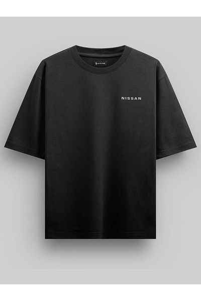 New Shine Nissan Skyline Μαύρο Oversize T-Shirt - Unisex