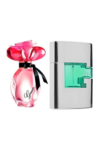 Guess Girl And Man Gift Set Girl EDT 100 Ml, Man EDT 75ml