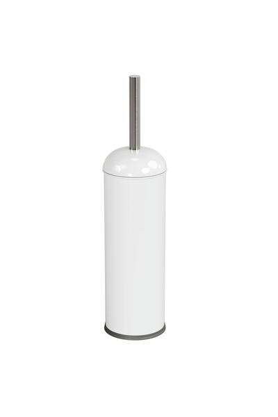 AQUA BAGNO فرشاة المرحاض والمرحاض من سمايل، أبيض