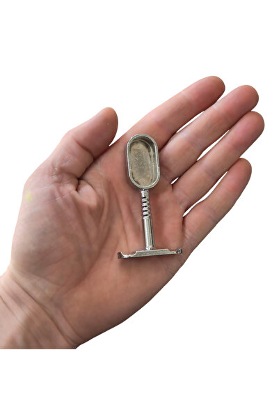 ALETÇANTAM Oval Ayaklı Flanş Dolap İçi Halka Gardrop Elbise Askı Flanşı Boru Tutucu Aparatı -2 Adet