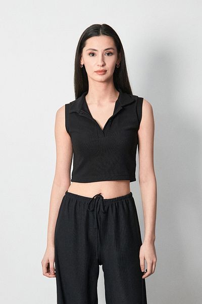 Fulla Moda Body crop cu snur