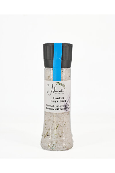 Alaçatı Natürel Biberiyeli Füme Çankırı Kaya Tuzu 310 g