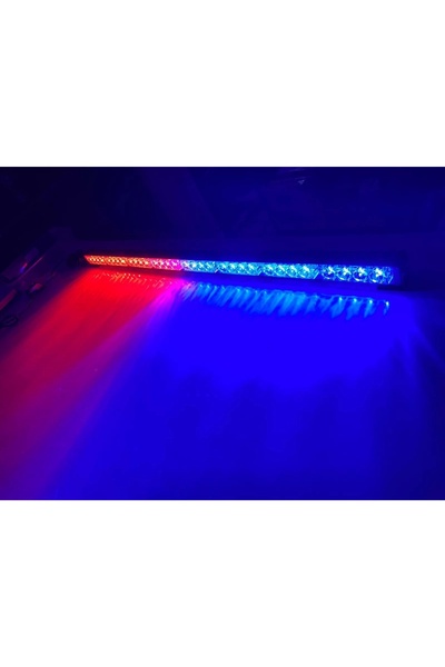 EKT 90 CM 8 LED BAR LED KIRMIZI MAVİ