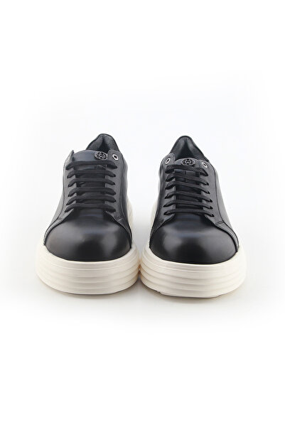 John May Men's Sneaker (Casual) Ka-E9402 Paris Black Bambi