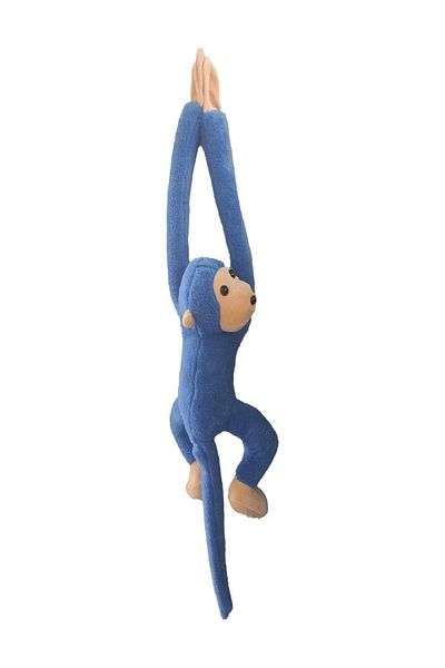 Sole Play and Sleeping Companion Sticking Hands 70 Cm Plush Monkey Toy - Gift - Accessory and Ornament - Game