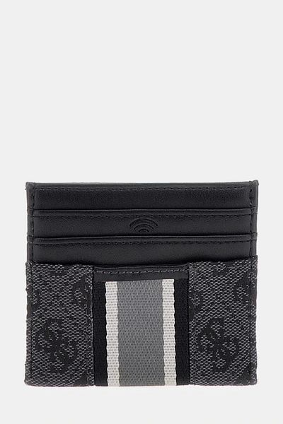 Guess Madrid Card Case Men's Gray Card Holder Smmastlea25-Cbl