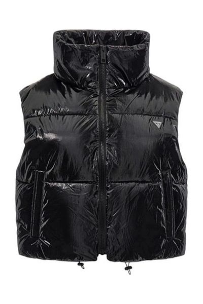 Guess Chris Sleeveless Puffer Crop J