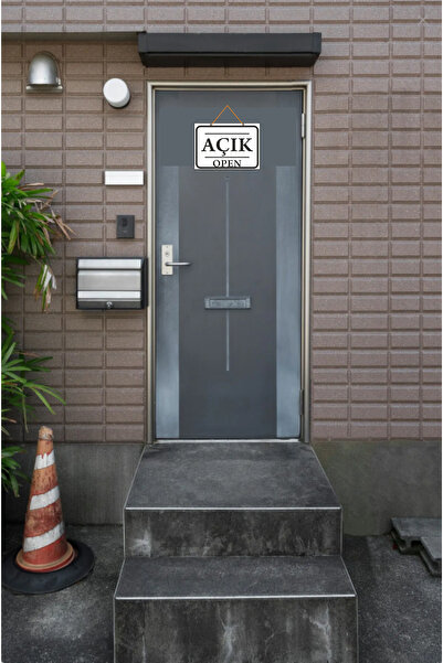 Outdoor One A4 Size Pvc Coating - Open Closed Lettering Sheet, Store Door Routing