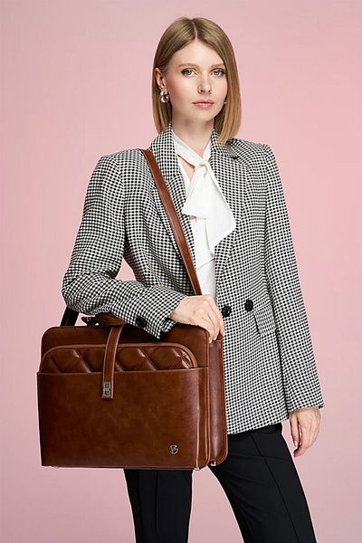MORCA حقيبة كمبيوتر محمول مبطنة للنساء