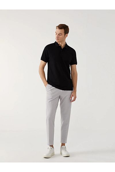 LC Waikiki Classic Polo Neck Short Sleeve Pike Men's T-Shirt