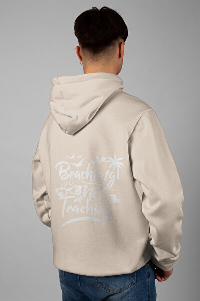 Zestia Φούτερ Unisex, με στάμπα στην πλάτη, κανονική εφαρμογή, 100% βαμβάκι, ...