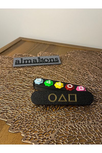 almalions Squid Game 2 - 5 Stones and Gonggi Squid Game Set - Special Boxed