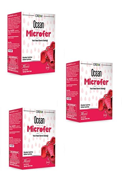 Orzax ميكروفير المحيط - 30 مل قطرات، 3 قطع