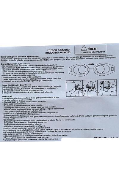 Gök Sports Swimming Goggles - Swimming, Pool, Sea Earplugs and Storage Container Gift