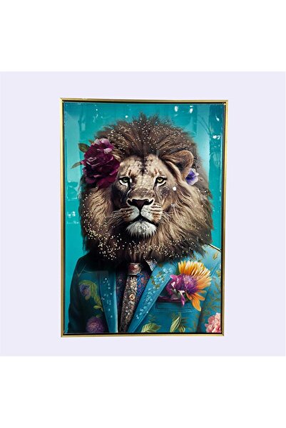 Vitale Pictură Leu 63*3,5*93 cm