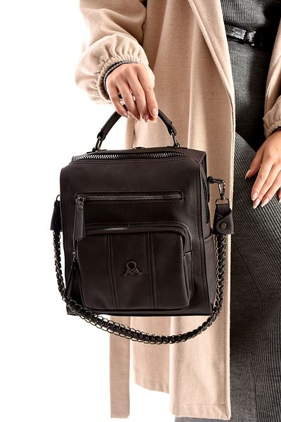 KIRASE Mega Bag Ποιότητας Δερμάτινο Πολλαπλών Διαμερισμάτων ώμου και σακίδιο πλάτης