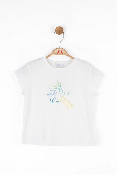 xo kids moda Girl's T-Shirt 4-8 Years 38532