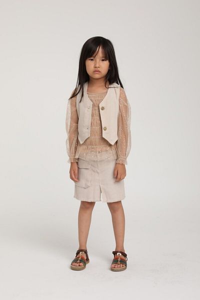 xo kids moda Κοριτσίστικη Φούστα 1-4 Ετών 2537 Μοντέλο No: 2537