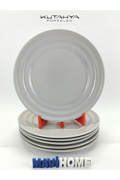 Kütahya Porselen Tuana Series 25 cm - Serving Plate of 6