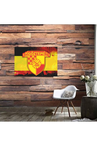 DURUSOY Ξύλινη ρετρό αφίσα από MDF, Αστεία ατάκες, Γραφές τοίχου, Τοπίο, Ιστο...