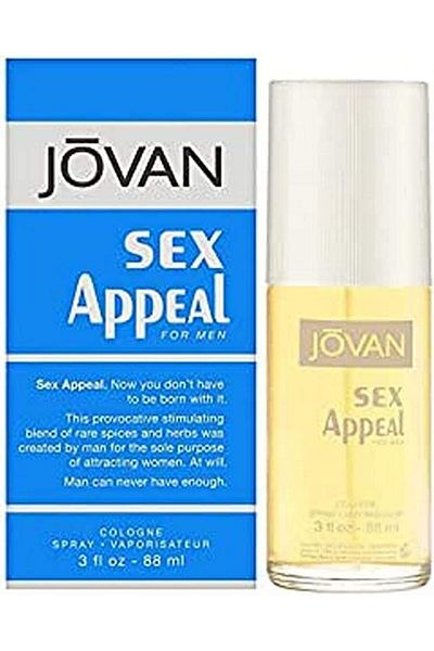 Coty Jovan S..x Appeal Eau de Cologne for Men -88ml