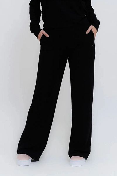 Guess Women's Monica Black 4g Logo Sweatpants