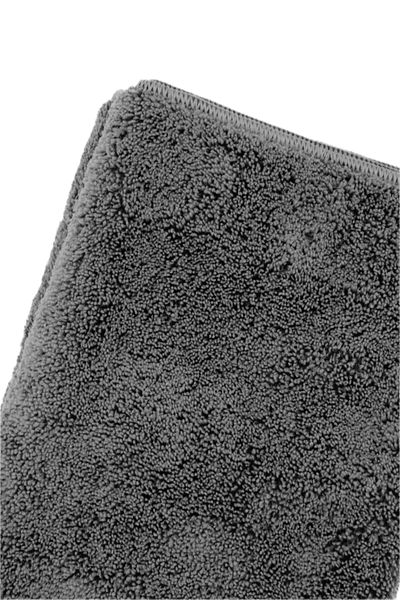 SİLVER HOME 40X40 cm Gray Microfiber Super Soft Carpet Seat Cloth - Cleaning Towel