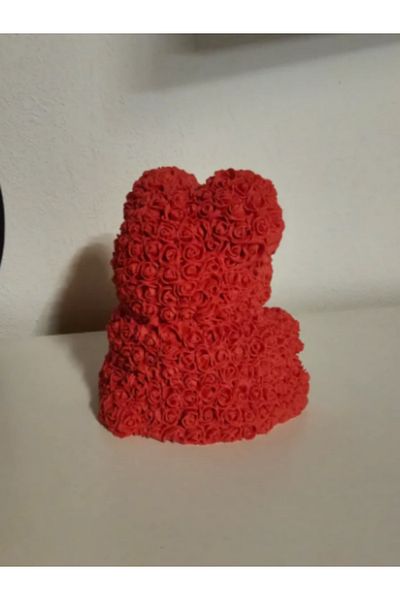 GRAT3D Rose Teddy Bear – 3D Printing Decorative Gift for Valentine's Day