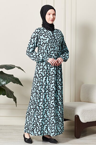 fistan Ύφασμα βισκόζης - Κορδόνι με κουμπιά, Ρούχα με λουλούδια, Φόρεμα προσευχής Mother