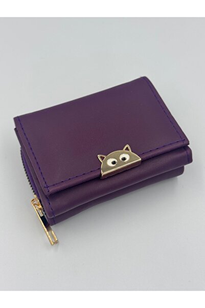 KIRASE Жіночий гаманець «Кішка» з детальним дизайном, міні-розмір, багато відділень, милий та якісний