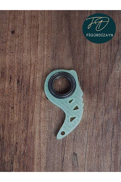 FigürDizayn Keyrambit Pro V2 Glow - مع محمل يتوهج في الظلام