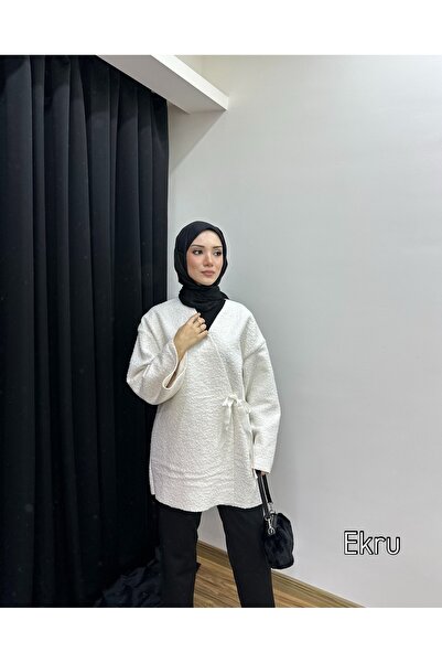 BEFABOUTİQUE Yandan Bağlamalı Kimono