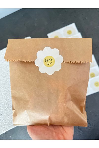 Meyofficial 30Pcs Daisy Cut Writing Stickers - Adhesive Sticker for You
